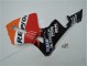 Naranja Rojo Negro Repsol Carenado Moto Honda CBR 600 RR 03-04