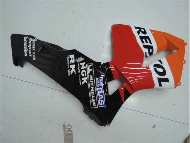 Naranja Rojo Negro Repsol Carenado Moto Honda CBR 600 RR 03-04