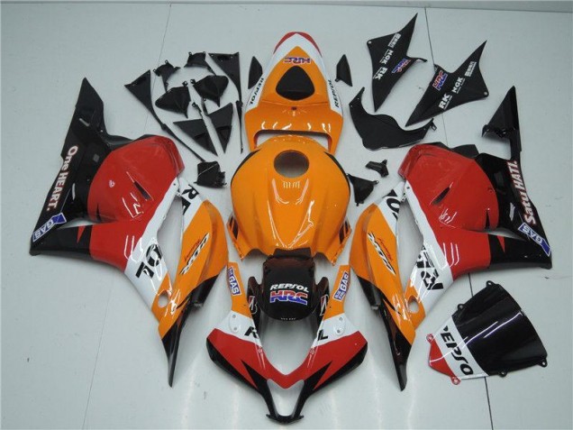 Naranja Rojo Negro Repsol Carenado Moto Honda CBR 600 RR 09-12 Naranja Rojo Negro Repsol Carenado Moto Honda CBR 600 RR 09-12