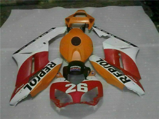 Naranja Rojo Repsol 26 Carenado Moto Honda CBR 1000 RR 04-05 Naranja Rojo Repsol 26 Carenado Moto Honda CBR 1000 RR 04-05