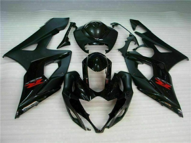 Negro ABS Carenado Motocicleta Suzuki GSXR 1000 K5 05-06 Negro ABS Carenado Motocicleta Suzuki GSXR 1000 K5 05-06