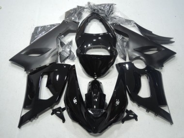 Negro ABS Kits Carenado Moto Kawasaki ZX6R 05-06