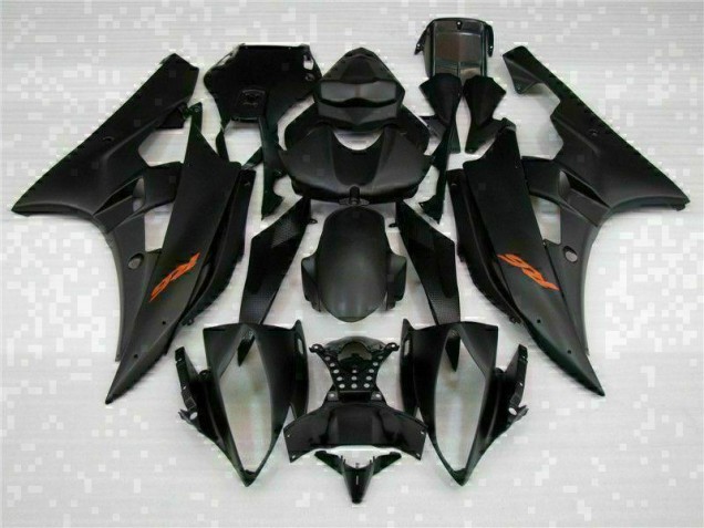 Negro ABS Kits Carenado Moto Yamaha R6 06-07 Negro ABS Kits Carenado Moto Yamaha R6 06-07
