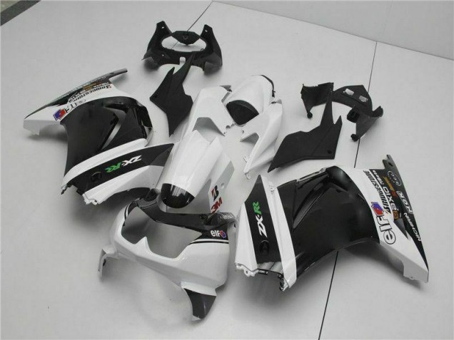 Negro ABS Moto Plástica Kawasaki EX250 08-12 Negro ABS Moto Plástica Kawasaki EX250 08-12