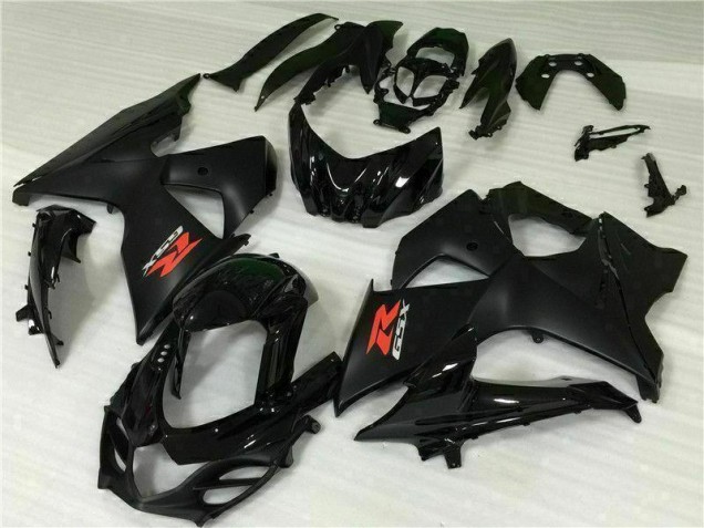 Negro ABS Moto Plástica Suzuki GSXR 1000 K9 09-16 Negro ABS Moto Plástica Suzuki GSXR 1000 K9 09-16