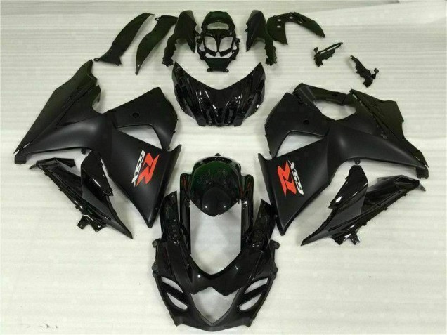 Negro ABS Moto Plástica Suzuki GSXR 1000 K9 09-16 Negro ABS Moto Plástica Suzuki GSXR 1000 K9 09-16