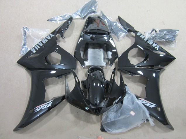 Negro ABS Moto Plástica Yamaha R6 03-05 Negro ABS Moto Plástica Yamaha R6 03-05