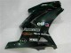 Negro ABS Moto Plástico Kawasaki EX250 08-12 Negro ABS Moto Plástico Kawasaki EX250 08-12