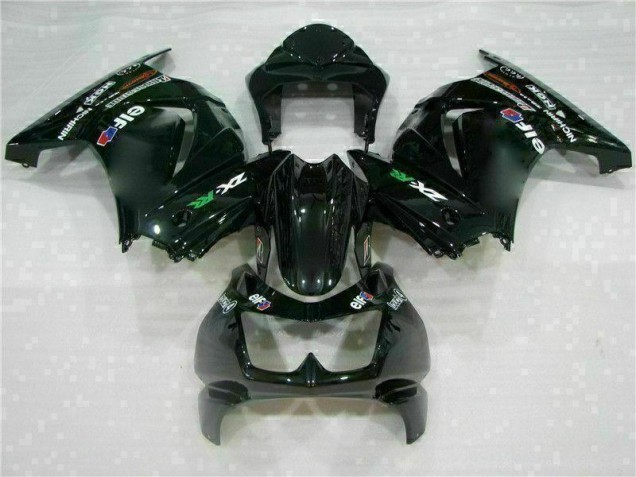 Negro ABS Moto Plástico Kawasaki EX250 08-12 Negro ABS Moto Plástico Kawasaki EX250 08-12