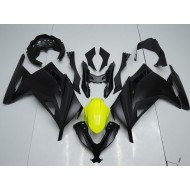Negro Amarillo Carenado Moto Kawasaki ZX 300R 13-16