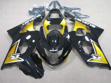 Negro Amarillo Carenado Moto Suzuki GSXR 600 K4 04-05
