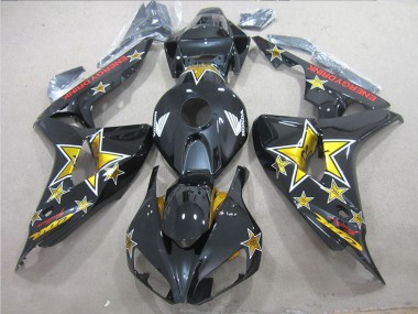Negro Amarillo ENERGY DRINK Carenado Moto Honda CBR 1000 RR 06-07