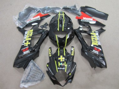 Negro Amarillo Rizla Carenado Moto Suzuki GSXR 1000 K7 07-08
