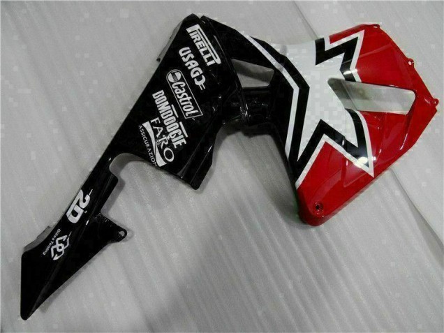 Negro Blanco 11 Carenado Moto Honda CBR 600 RR 03-04 Negro Blanco 11 Carenado Moto Honda CBR 600 RR 03-04