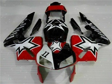 Negro Blanco 11 Carenado Moto Honda CBR 600 RR 03-04