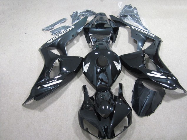 Negro Blanco Calcomanía Carenado Moto Honda CBR 1000 RR 06-07 Negro Blanco Calcomanía Carenado Moto Honda CBR 1000 RR 06-07