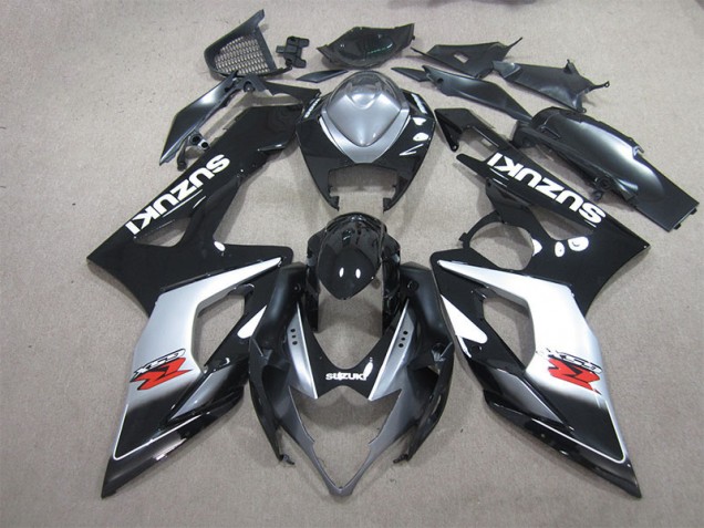 Negro Blanco Calcomanía Carenado Moto Suzuki GSXR 1000 K5 05-06 Negro Blanco Calcomanía Carenado Moto Suzuki GSXR 1000 K5 05-06