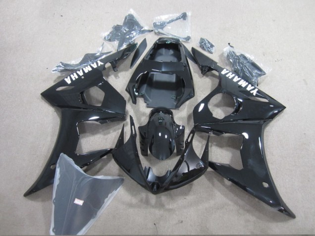 Negro Blanco Calcomanía Carenado Moto Yamaha R6 03-05 Negro Blanco Calcomanía Carenado Moto Yamaha R6 03-05
