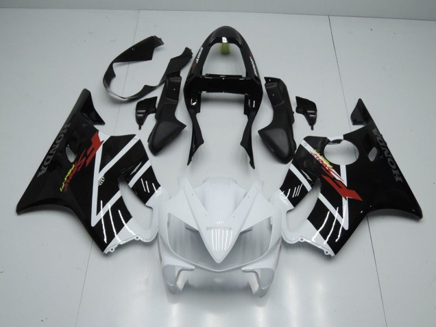 Negro Blanco Carenado Moto Honda CBR 600 F4i 01-03 Negro Blanco Carenado Moto Honda CBR 600 F4i 01-03