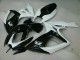 Negro Blanco Carenado Moto Suzuki GSXR 600 / 750 K6 06-07