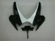 Negro Blanco Carenado Moto Suzuki GSXR 600 / 750 K6 06-07