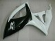Negro Blanco Carenado Moto Suzuki GSXR 600 / 750 K6 06-07