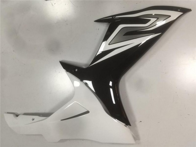 Negro Blanco Carenado & Plástico Moto Suzuki GSXR 600 / 750 K11 11-21 Negro Blanco Carenado & Plástico Moto Suzuki GSXR 600 / 750 K11 11-21