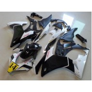 Negro Blanco Denso Rizoma 14 Carenado Moto Honda CBR 500 RR 13-15