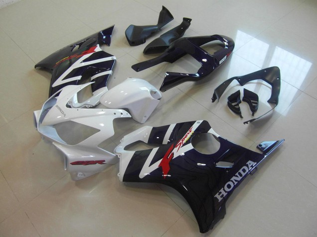 Negro Blanco F Sport Carenado Moto Honda CBR 600 F4i 01-03 Negro Blanco F Sport Carenado Moto Honda CBR 600 F4i 01-03