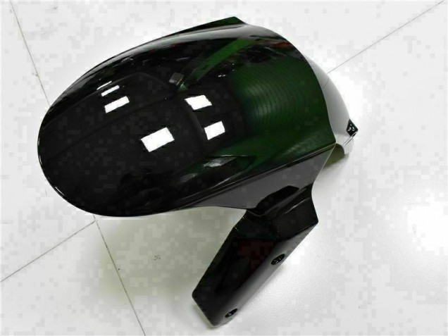 Negro Blanco Ninja Carenado Moto Kawasaki ZX6R 09-12 Negro Blanco Ninja Carenado Moto Kawasaki ZX6R 09-12
