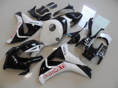Negro Blanco Satuhati Carenado Moto Honda CBR 1000 RR 08-11