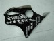 Negro Blanco SevenStarss Carenado Moto Honda CBR 600 F4i 01-03 Negro Blanco SevenStarss Carenado Moto Honda CBR 600 F4i 01-03