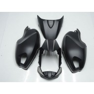 Negro Carenado Moto Ducati Monster 696 08-12
