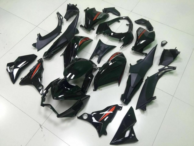 Negro Carenado Moto Kawasaki Z800 13-16 Negro Carenado Moto Kawasaki Z800 13-16
