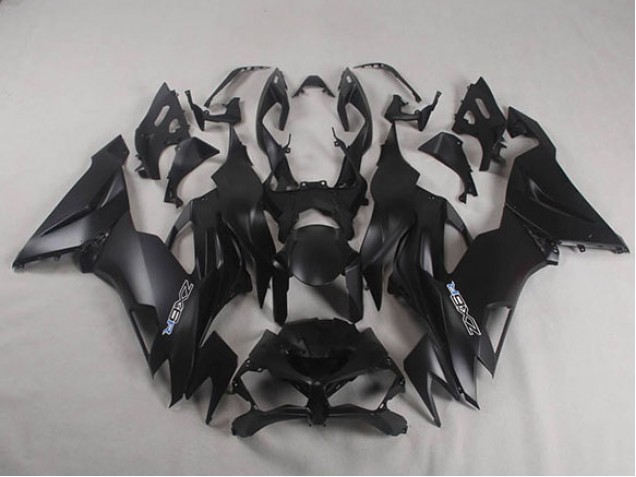 Negro Carenado Moto Kawasaki ZX6R 19-23 Negro Carenado Moto Kawasaki ZX6R 19-23