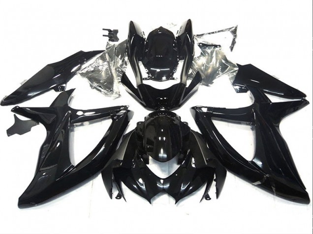 Negro Carenado Moto Suzuki GSXR 750 K8 08-10 Negro Carenado Moto Suzuki GSXR 750 K8 08-10