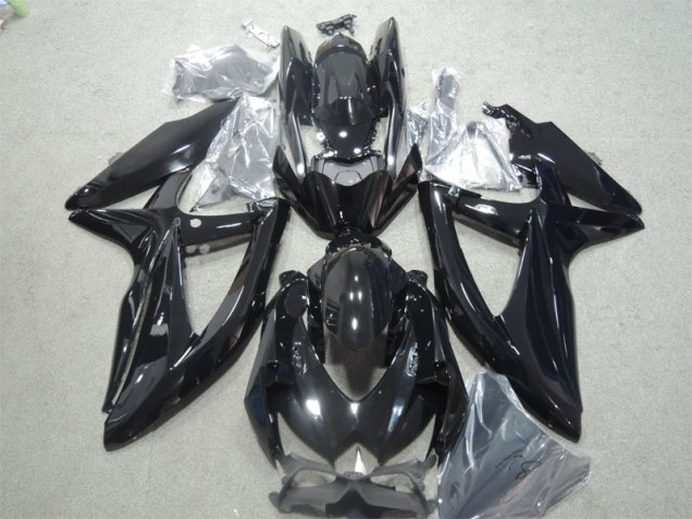 Negro Carenado & Plástico Moto Suzuki GSXR 600 K8 08-10 Negro Carenado & Plástico Moto Suzuki GSXR 600 K8 08-10