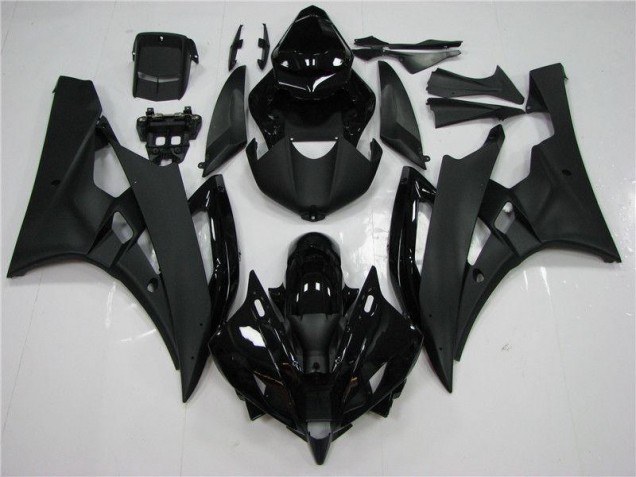 Negro Carenado & Plástico Moto Yamaha R6 06-07 Negro Carenado & Plástico Moto Yamaha R6 06-07