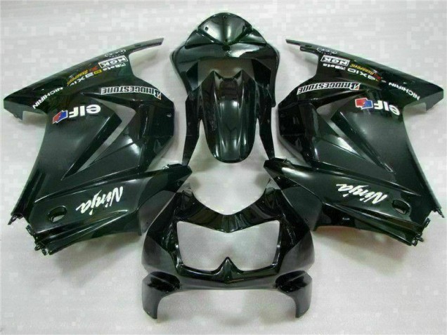 Negro Carrocería Motocicletas Kawasaki EX250 08-12 Negro Carrocería Motocicletas Kawasaki EX250 08-12