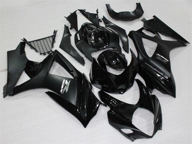 Negro Carrocería Motocicletas Suzuki GSXR 1000 K7 07-08 Negro Carrocería Motocicletas Suzuki GSXR 1000 K7 07-08