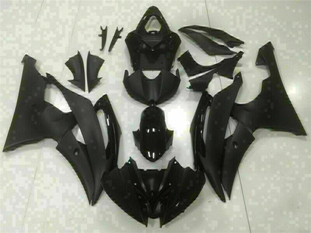 Negro Carrocería Motocicletas Yamaha R6 08-16