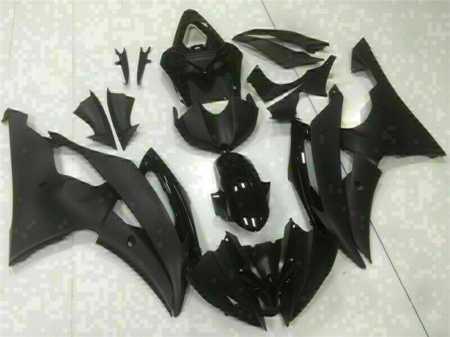 Negro Carrocería Motocicletas Yamaha R6 08-16