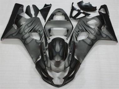 Negro Gris Carenado Moto Suzuki GSXR 600 / 750 K4 04-05