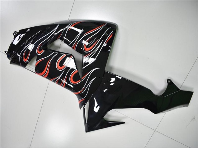 Negro Gris Rojo Carenado Moto Kawasaki ZX10R 06-07 Negro Gris Rojo Carenado Moto Kawasaki ZX10R 06-07