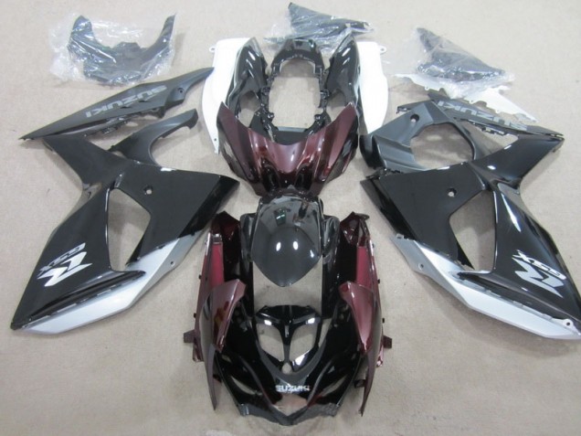 Negro Inyección Kit Carenado Moto Suzuki GSXR 1000 K9 09-16