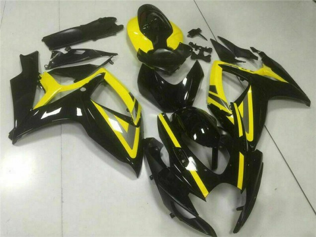 Negro Inyección Kits Carenado Moto Suzuki GSXR 600 / 750 K6 06-07 Negro Inyección Kits Carenado Moto Suzuki GSXR 600 / 750 K6 06-07