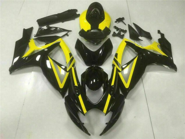 Negro Inyección Kits Carenado Moto Suzuki GSXR 600 / 750 K6 06-07 Negro Inyección Kits Carenado Moto Suzuki GSXR 600 / 750 K6 06-07