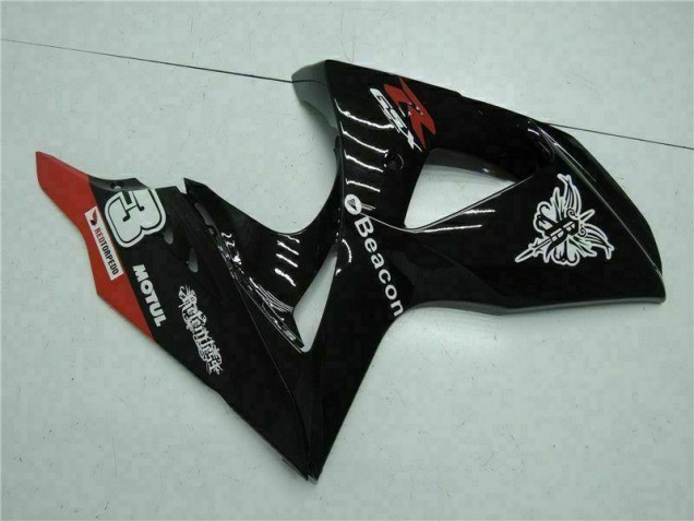 Negro Kit ABS Carenado Motocicleta Suzuki GSXR 1000 K9 09-16 Negro Kit ABS Carenado Motocicleta Suzuki GSXR 1000 K9 09-16