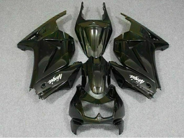 Negro Kit Carenado ABS Completo Kawasaki EX250 08-12 Negro Kit Carenado ABS Completo Kawasaki EX250 08-12
