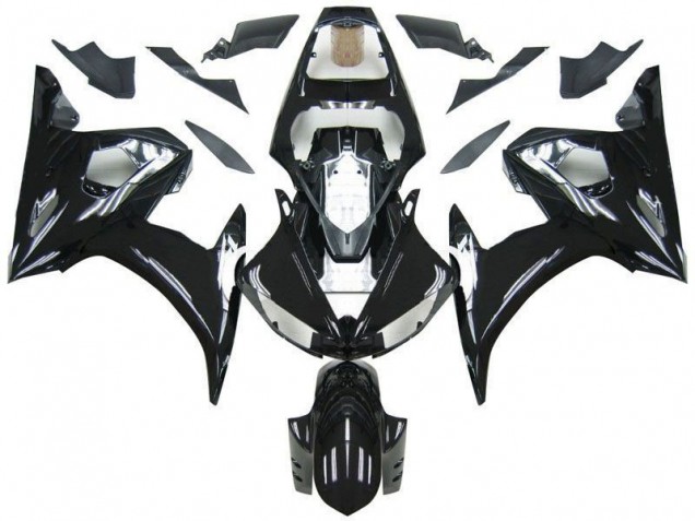 Negro Kit Carenado Moto Yamaha R6 03-05 Negro Kit Carenado Moto Yamaha R6 03-05
